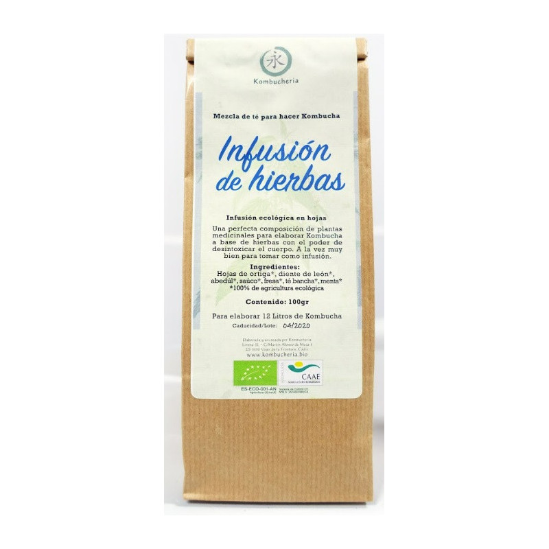 Infusión Hierbas - Mezcla de Té para hacer Kombucha