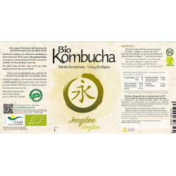 Bio Kombucha Jengibre 1L vidrio