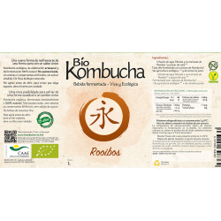 Bio Kombucha Rooibos 1L vidrio