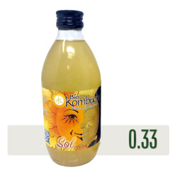 Bio Kombucha Sol 0,33L vidrio