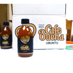 Cafebucha (Kombucha de Cafe) bio, fairtrade, rico (caja de 12)