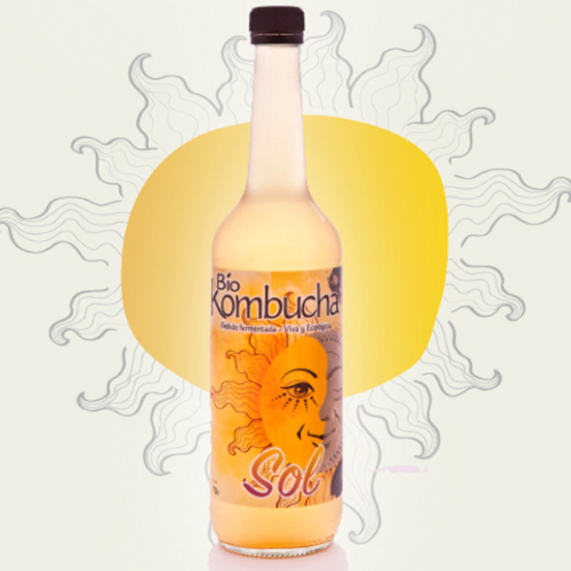 Bio Kombucha Sol 0,70L vidrio
