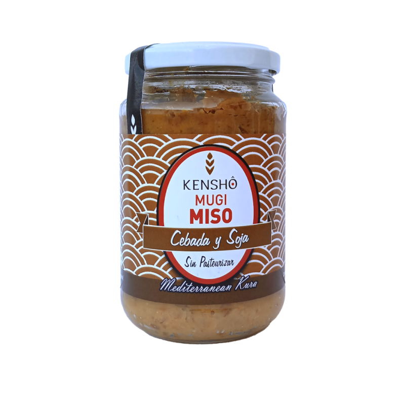 Mugi Miso sin pasteurizar - Cebada y Soja