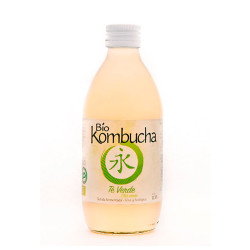 Bio Kombucha Té Verde 0,33L vidrio