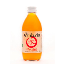 Bio Kombucha Té Rojo – Pu Erh 0,33L vidrio