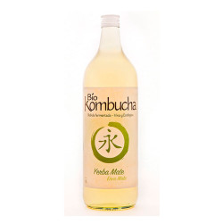 Bio Kombucha Yerba Mate 1L vidrio