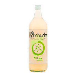 Bio Kombucha Té Verde 1L vidrio