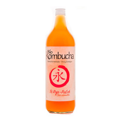 Bio Kombucha Té Rojo – Pu Erh 1L vidrio