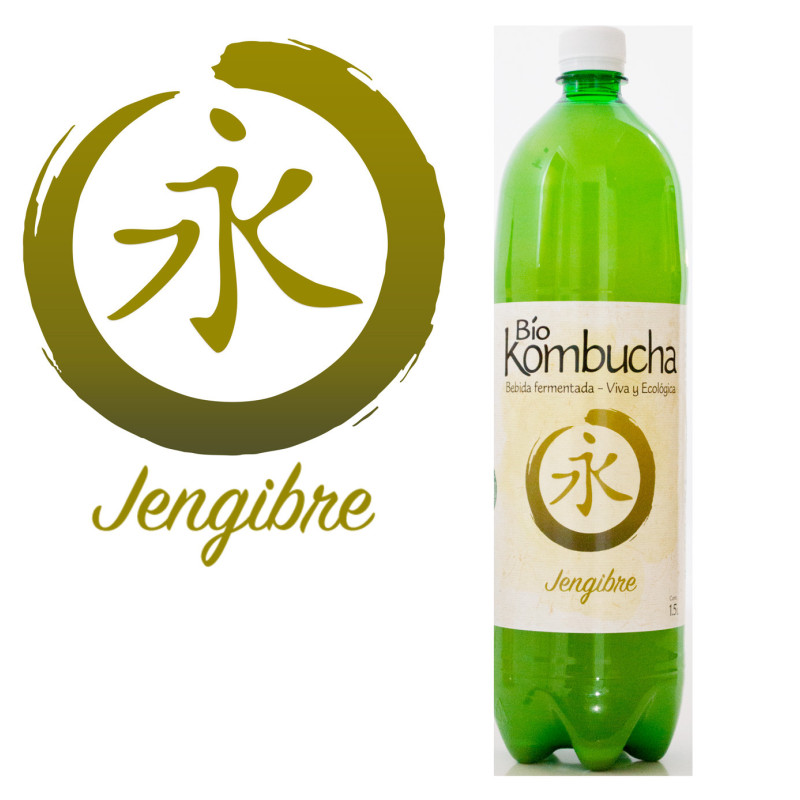 Bio Kombucha Jengibre 1,5L PET