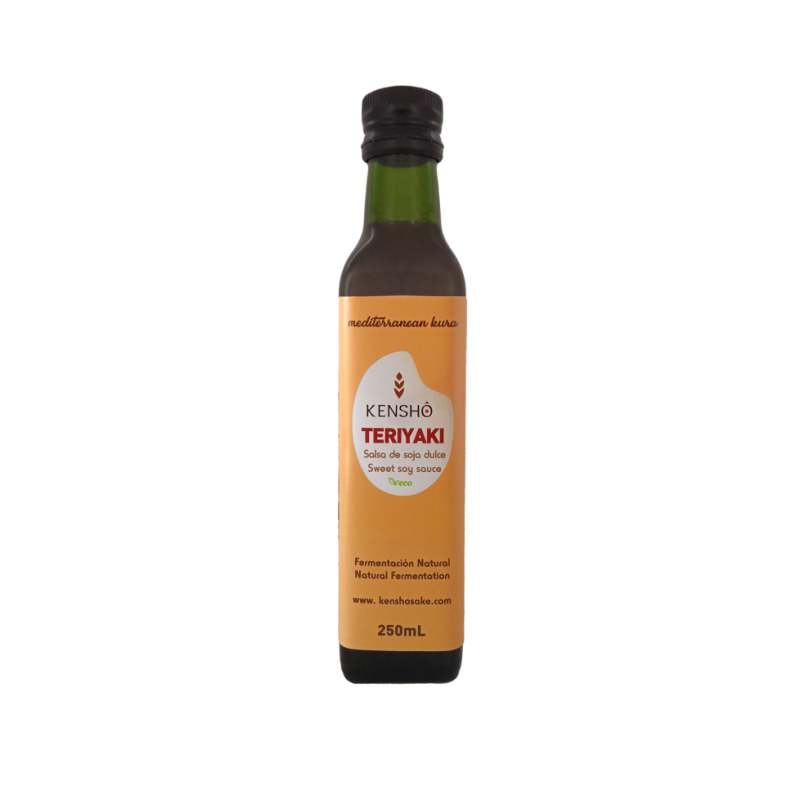 Teriyaki Salsa soja dulce sin pasteurizar 250ml - Kensho