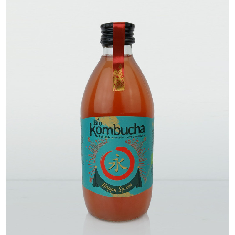 BioKombucha Happy Spices, 033ml - Edicion limitada Navidad